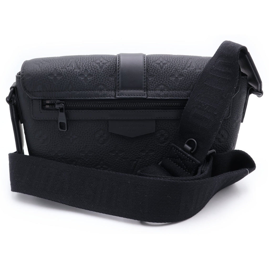 LOUIS VUITTON(ルイヴィトン) Sケープ メッセンジャー ショルダーバック モノグラムトリヨン レザー ブラックM23741
