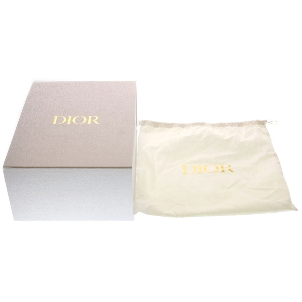 Christian Dior(クリスチャンディオール) Bow ボウ ミディアム ラムスキン チェーンショルダーバッグ ブラック 62MA1215 レディース