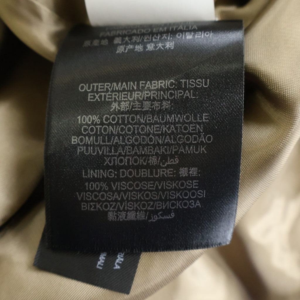 BURBERRY(バーバリー) プローサム コットン ダブルブレスト トレンチコート ベージュ レディース