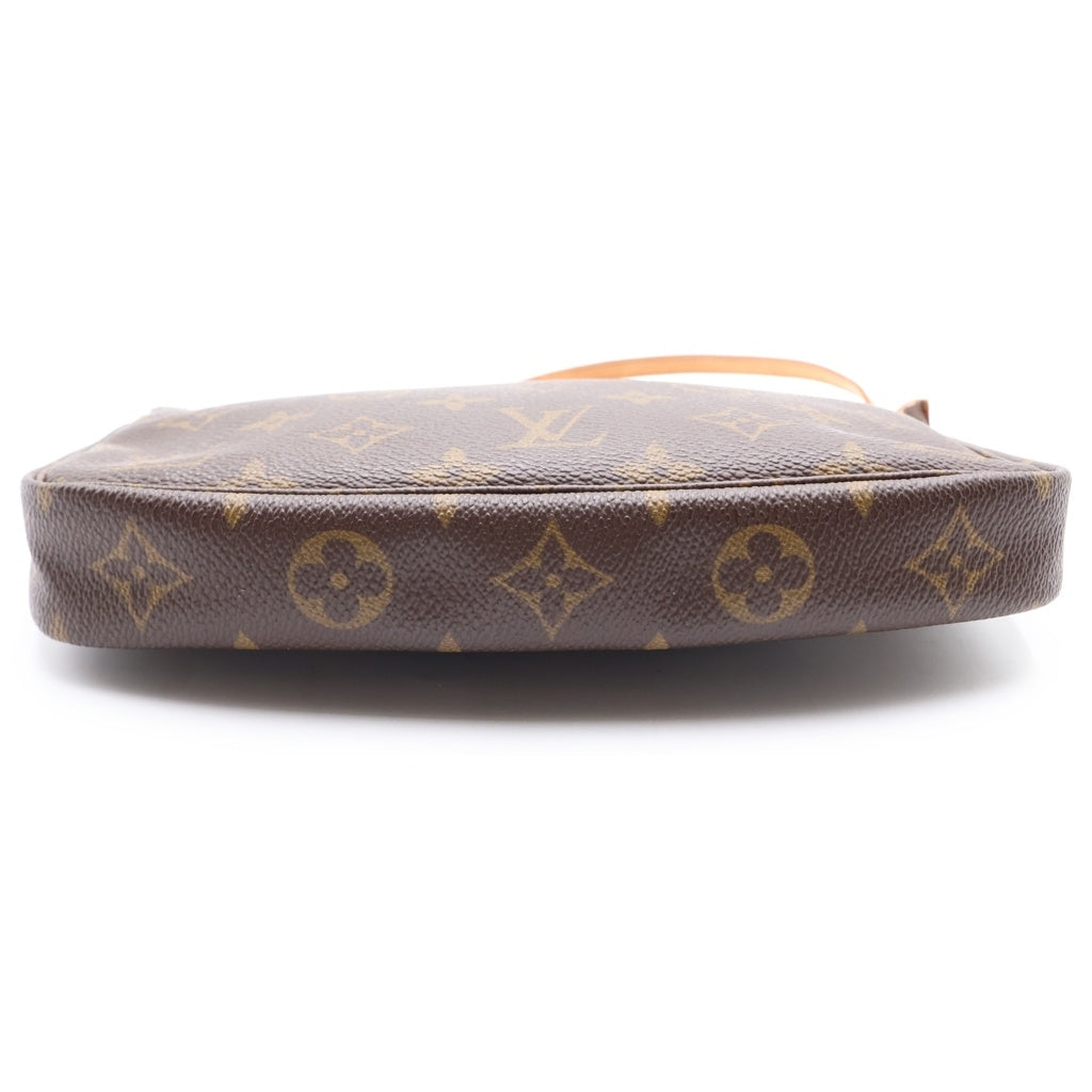 LOUIS VUITTON(ルイヴィトン) モノグラム ポシェット・アクセソワール PVC レザー ゴールド金具 ハンドバッグ ポーチ ブラウン M51980 レディース