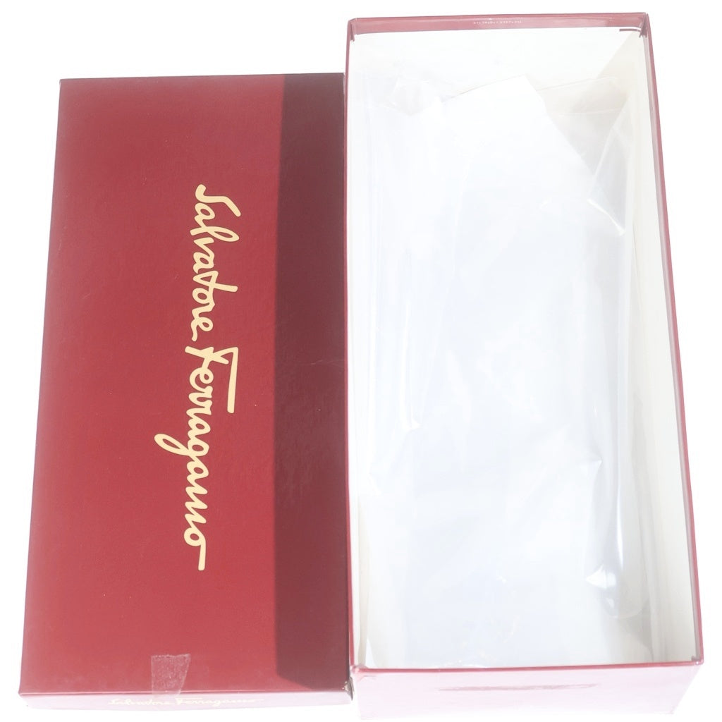 Salvatore Ferragamo(サルヴァトーレ フェラガモ) ガンチーニ スリングバック レザー ヒール パンプス シューズ ベージュ レディース 0099736