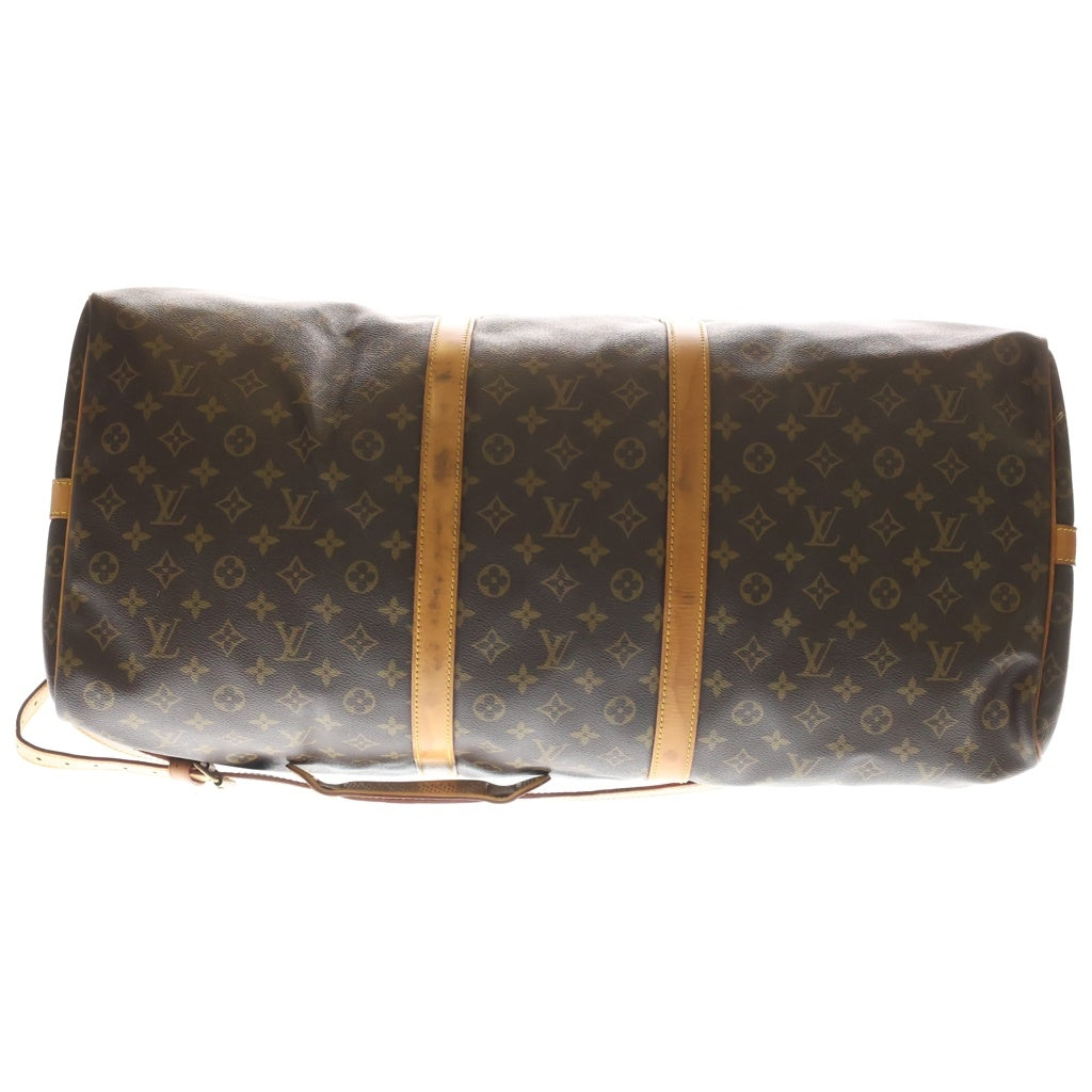 LOUIS VUITTON(ルイヴィトン) モノグラム キーポル・バンドリエール60 トラベルバッグ ボストンバッグ レザー×PVC M41412 ゴールド金具 レディース