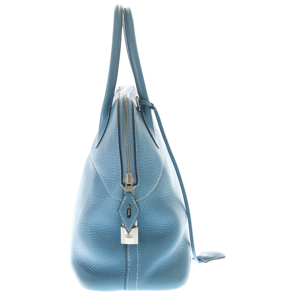 HERMES(エルメス) ボリード31 ハンドバック 2wayショルダーバック シルバー金具 □H刻印 トリヨンクマンス ブルージーン レディース