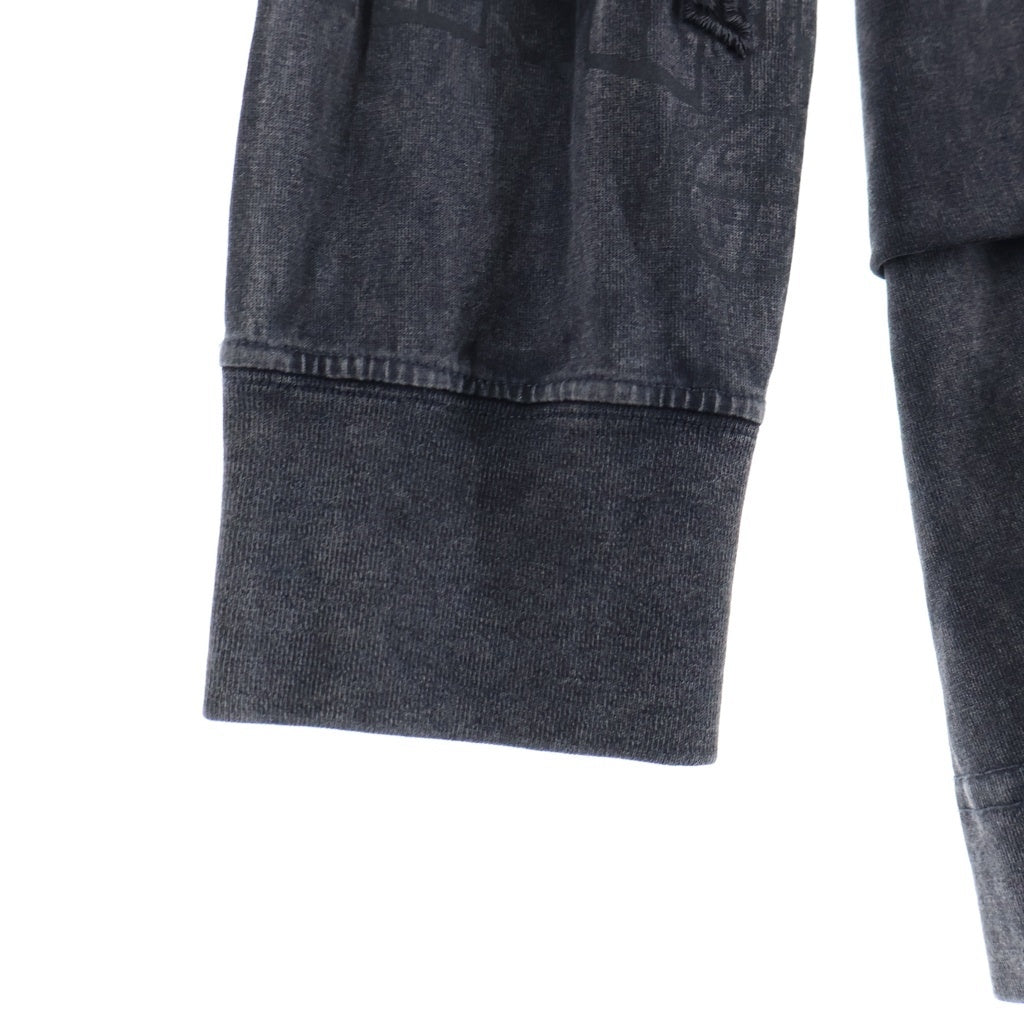 GIVENCHY(ジバンシィ) ■ジバンシー オーバーラップ レイヤードトップス フーディ グレー XS BM71FC3Y8T レディース