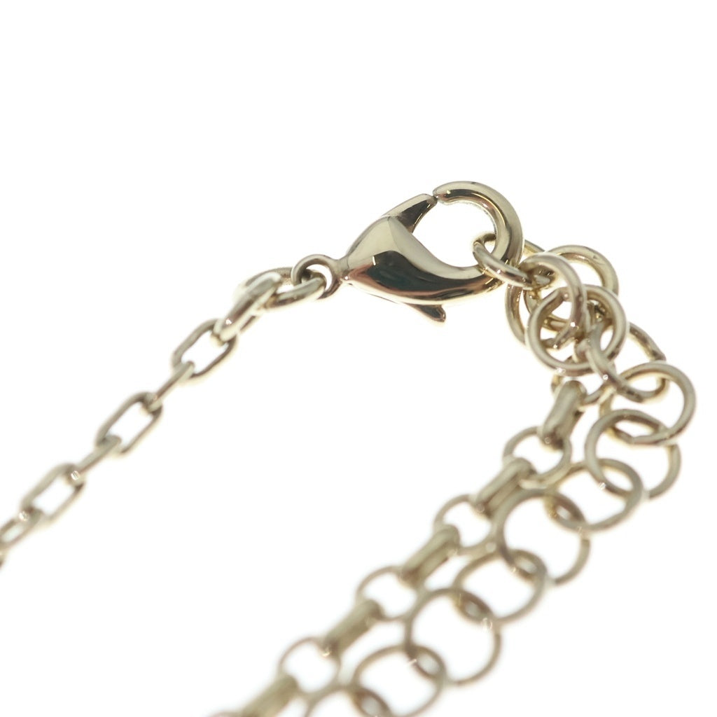 CHANEL(シャネル) ココマーク ネックレス ラインストーン シルバー ABC147 レディース