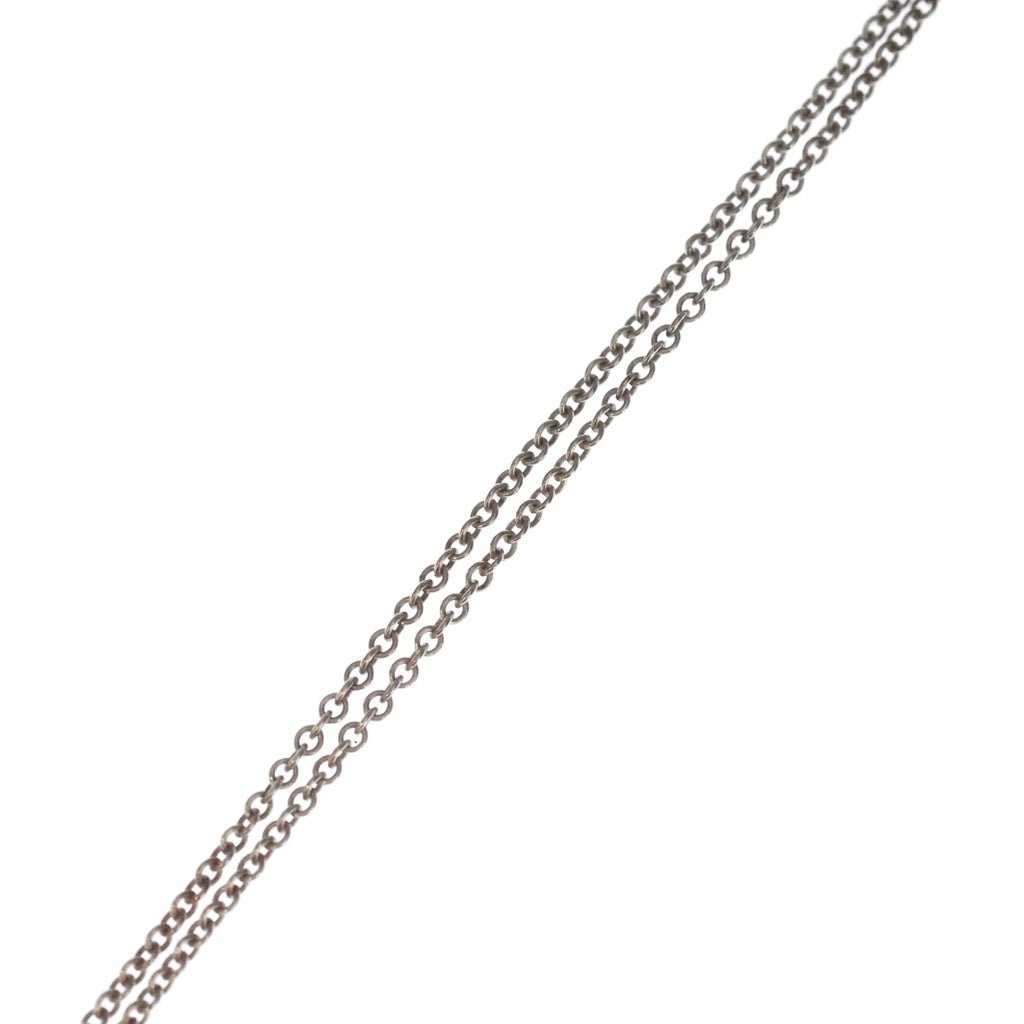 TIFFANY & Co.(ティファニー) リターントゥ オーバル ネックレス IDタグ ダイヤモンド SV925 シルバー レディース