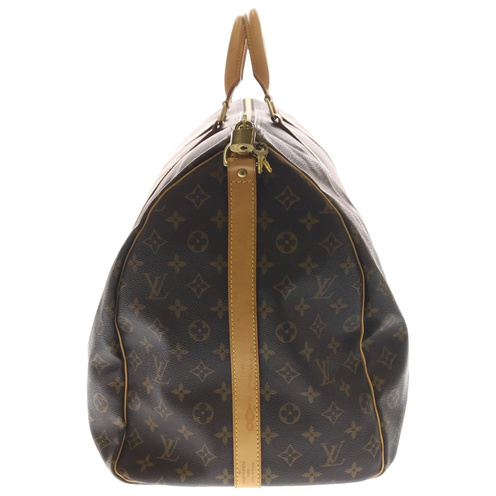 LOUIS VUITTON(ルイヴィトン) モノグラム キーポルバンドリエール60 PVC レザー 2WAY ハンドバッグ ショルダーバッグ ボストンバッグ ブラウン M41412 レディース