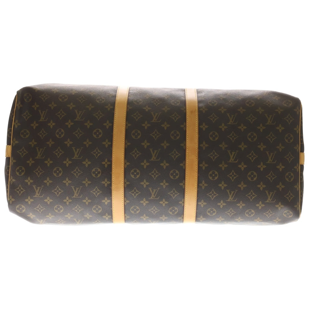 LOUIS VUITTON(ルイヴィトン) モノグラム キーポルバンドリエール60 PVC レザー 2WAY ハンドバッグ ショルダーバッグ ボストンバッグ ブラウン M41412 レディース