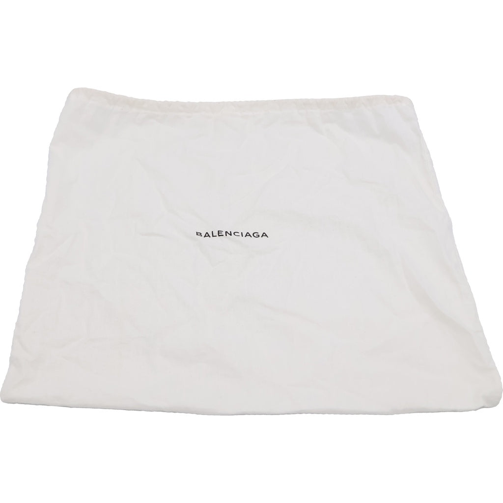 BALENCIAGA(バレンシアガ) ネイビーカバスXS レザー キャンバス 2WAY ハンドバッグ ショルダーハンドバッグ ブラック 390346 レディース