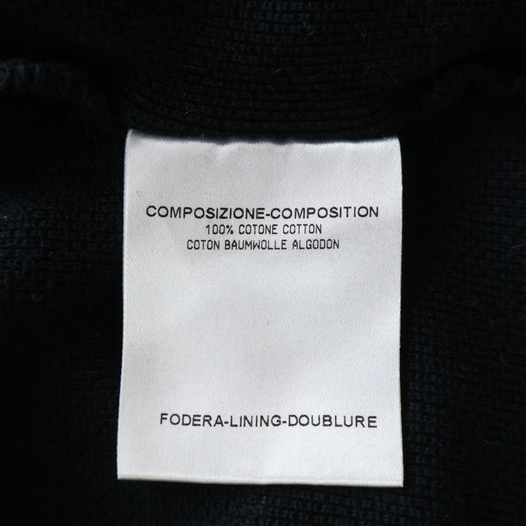 GUCCI(グッチ) ロゴ刺繍 レイヤードデザイン 長袖 ポロシャツ ブラック 199944 レディース