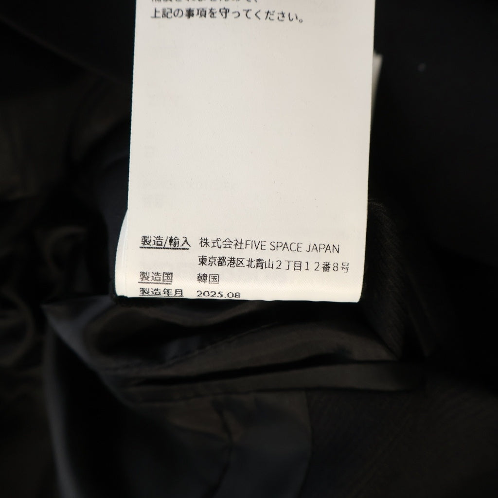 ADER ERROR(アーダーエラー) Significant テーラードジャケット ライトジャケット ブラック
