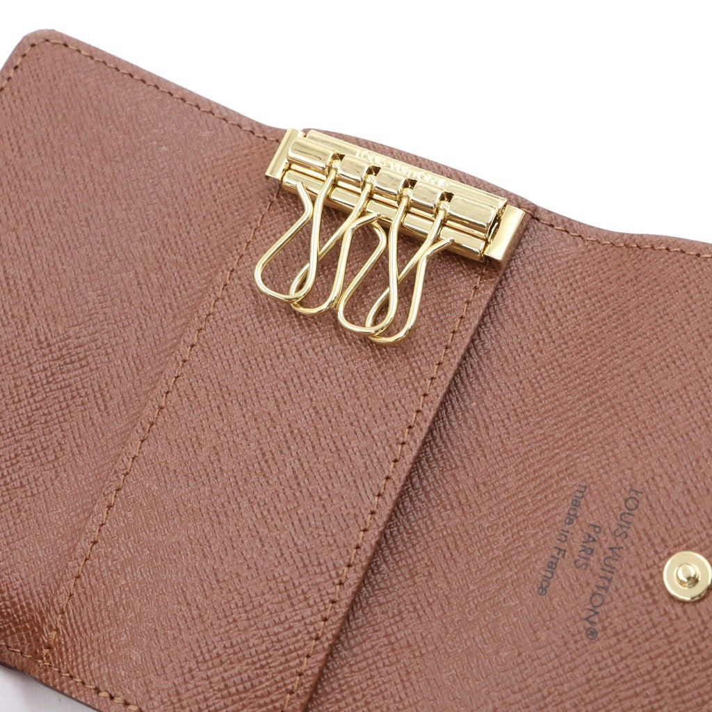 LOUIS VUITTON(ルイヴィトン) モノグラム ミュルティクレ4 キーケース 4連 ブラウン PVC×レザーM69517 レディース