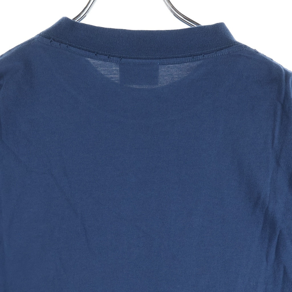 BALENCIAGA(バレンシアガ) BB Logo Tee ロゴ刺繍 クルーネック 半袖 Tシャツ カットソー ネイビー 764235 TSVC9