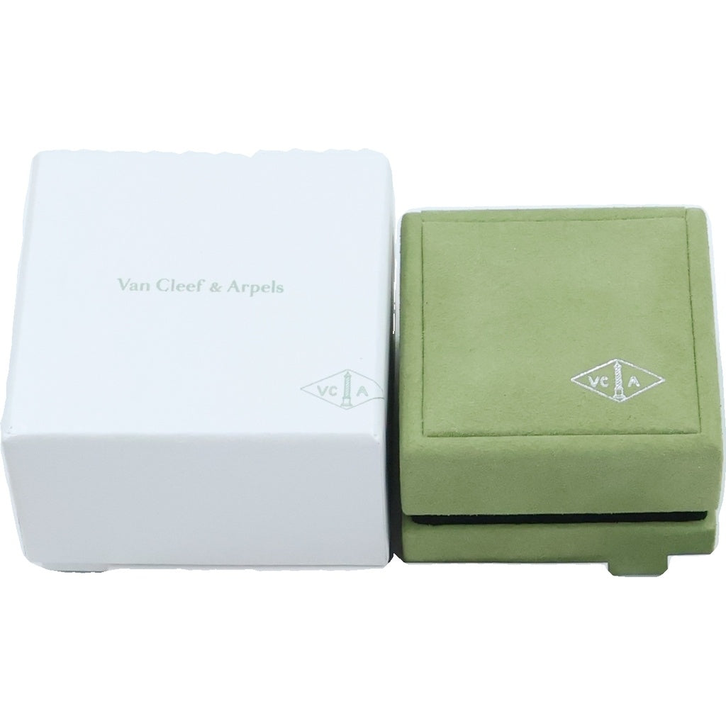Van Cleef & Arpels(ヴァンクリーフアンドアーペル) フリヴォル ミニ 1PD ダイヤモンド ピアス Au750 K18YG イエローゴールド VCARPJMN00 レディース