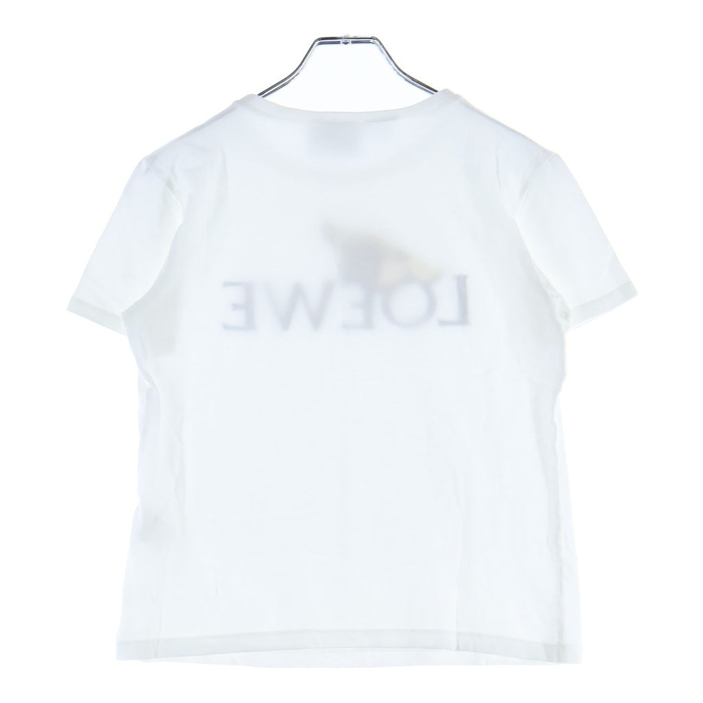 LOEWE(ロエベ) 23SS×スタジオジブリ ハウルの動く城 コラボ刺繍Tシャツ 半袖Tシャツ ホワイト ポリエステル SB44Y22X12 レディース