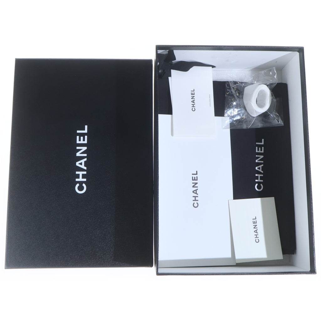 CHANEL(シャネル) CC QULITED PUMPS ココマーク マトラッセ パンプス ハイヒール ブラック ラムスキン×エナメル ゴールド金具 G32680 レディース