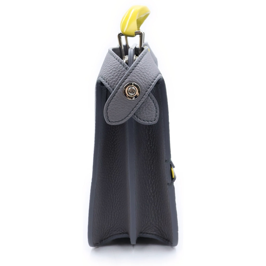 FENDI(フェンディ) ×MAD architects ピーカブー アイシーユー スモール ハンド ショルダーバッグ カーフレザー グレー 7VA530-ASLD_F1Q2M_15_TU レディース