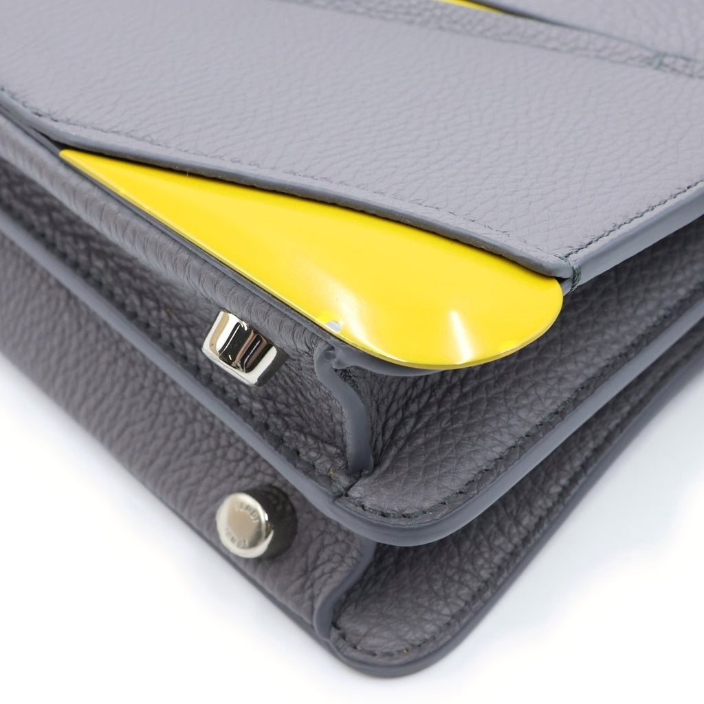 FENDI(フェンディ) ×MAD architects ピーカブー アイシーユー スモール ハンド ショルダーバッグ カーフレザー グレー 7VA530-ASLD_F1Q2M_15_TU レディース