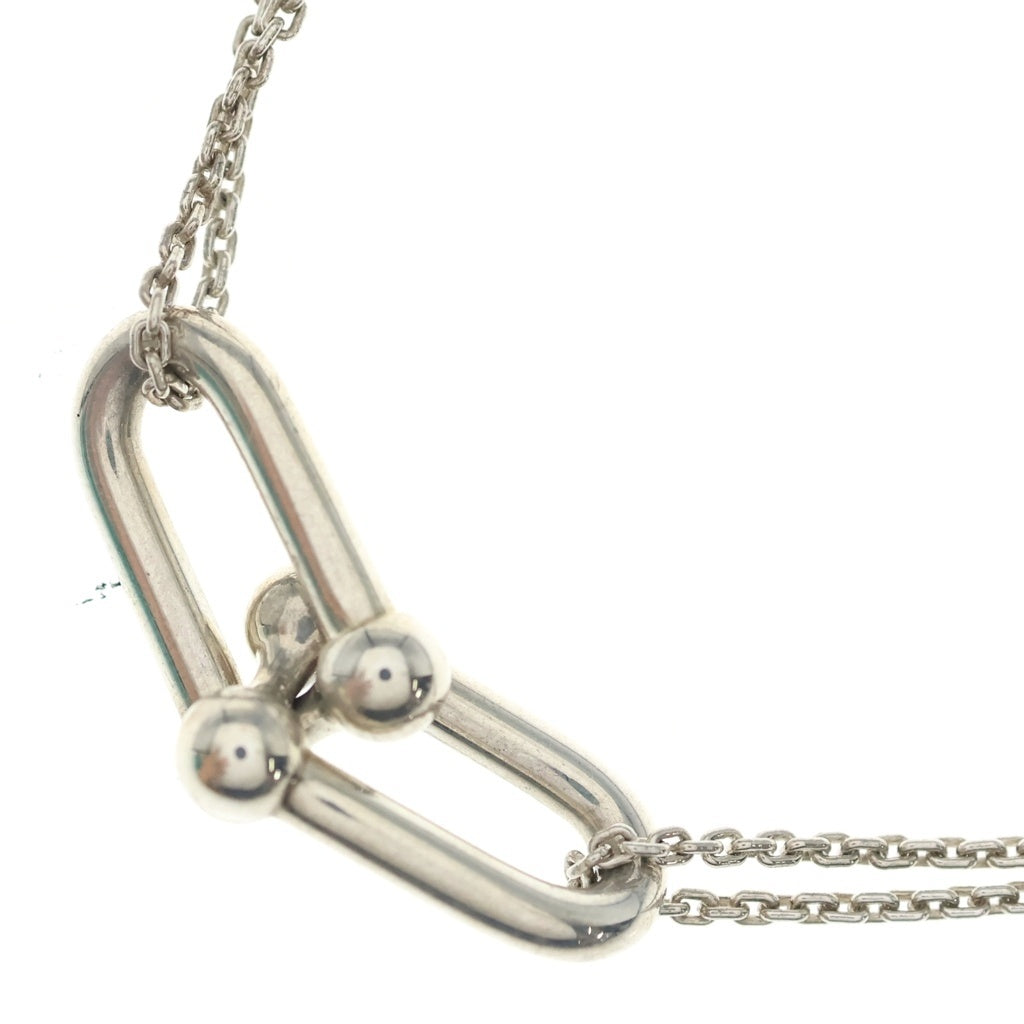 TIFFANY & Co.(ティファニー) ハードウェア ダブルリンク ネックレス ペンダント チェーン シルバー Ag925 レディース