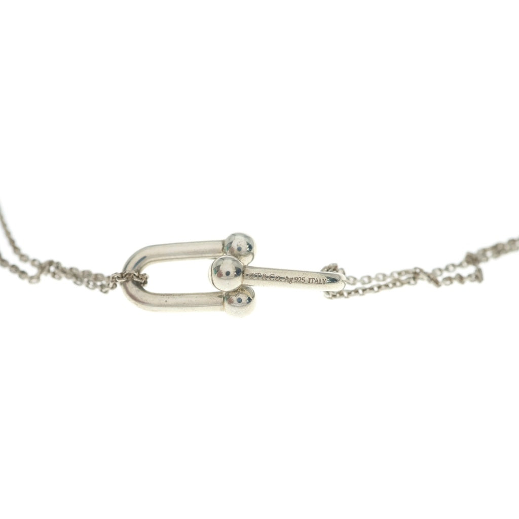 TIFFANY & Co.(ティファニー) ハードウェア ダブルリンク ネックレス ペンダント チェーン シルバー Ag925 レディース