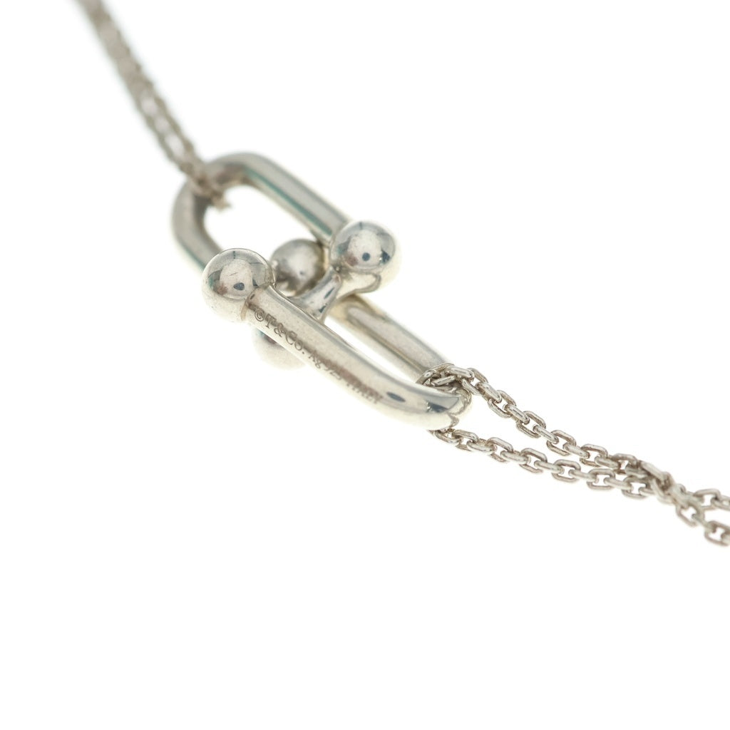TIFFANY & Co.(ティファニー) ハードウェア ダブルリンク ネックレス ペンダント チェーン シルバー Ag925 レディース
