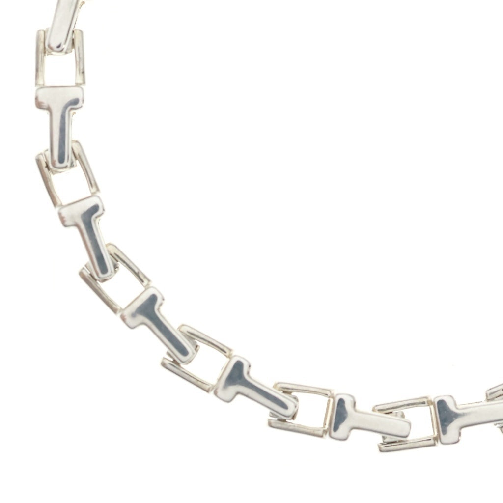 TIFFANY & Co.(ティファニー) Tナロー ネックレス チェーンネックレス シルバー AG925 レディース