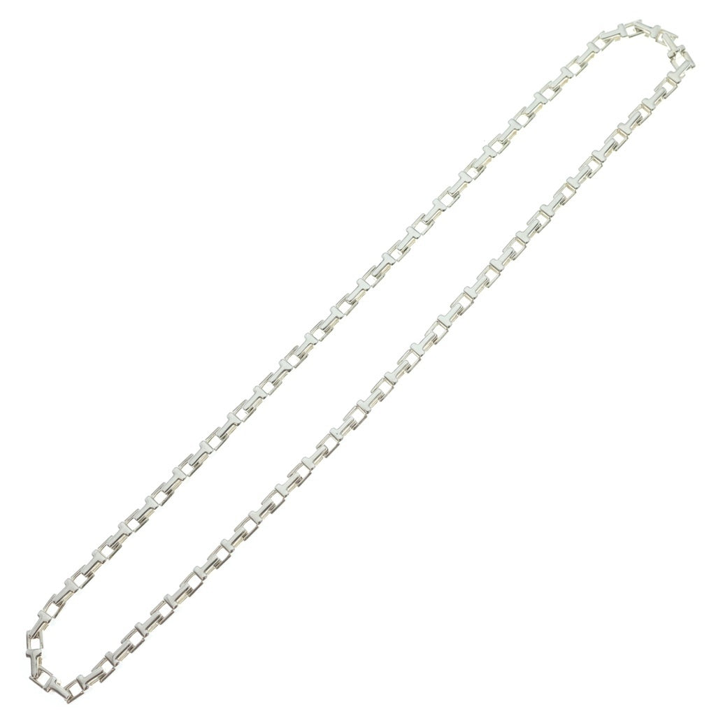 TIFFANY & Co.(ティファニー) Tナロー ネックレス チェーンネックレス シルバー AG925 レディース