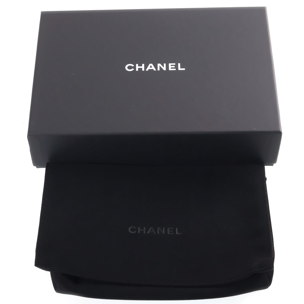 CHANEL(シャネル) マトラッセ クラシック チェーンウォレット ショルダーバッグ ブラック ラムスキン AP4241 ゴールド金具