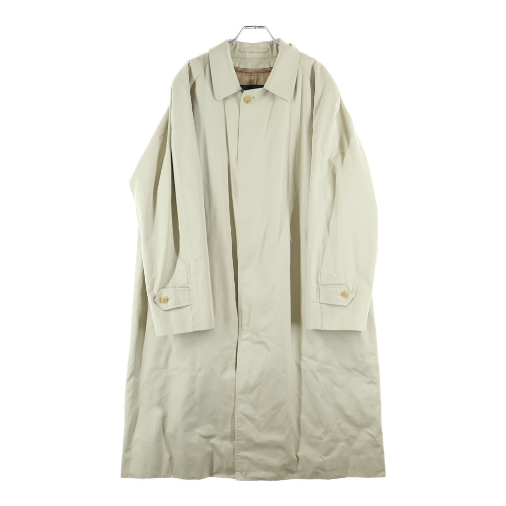 BURBERRY(バーバリー) 裏地ノヴァチェック ライナー付き ステンカラーコート コットン ベージュ BBB80-678-03