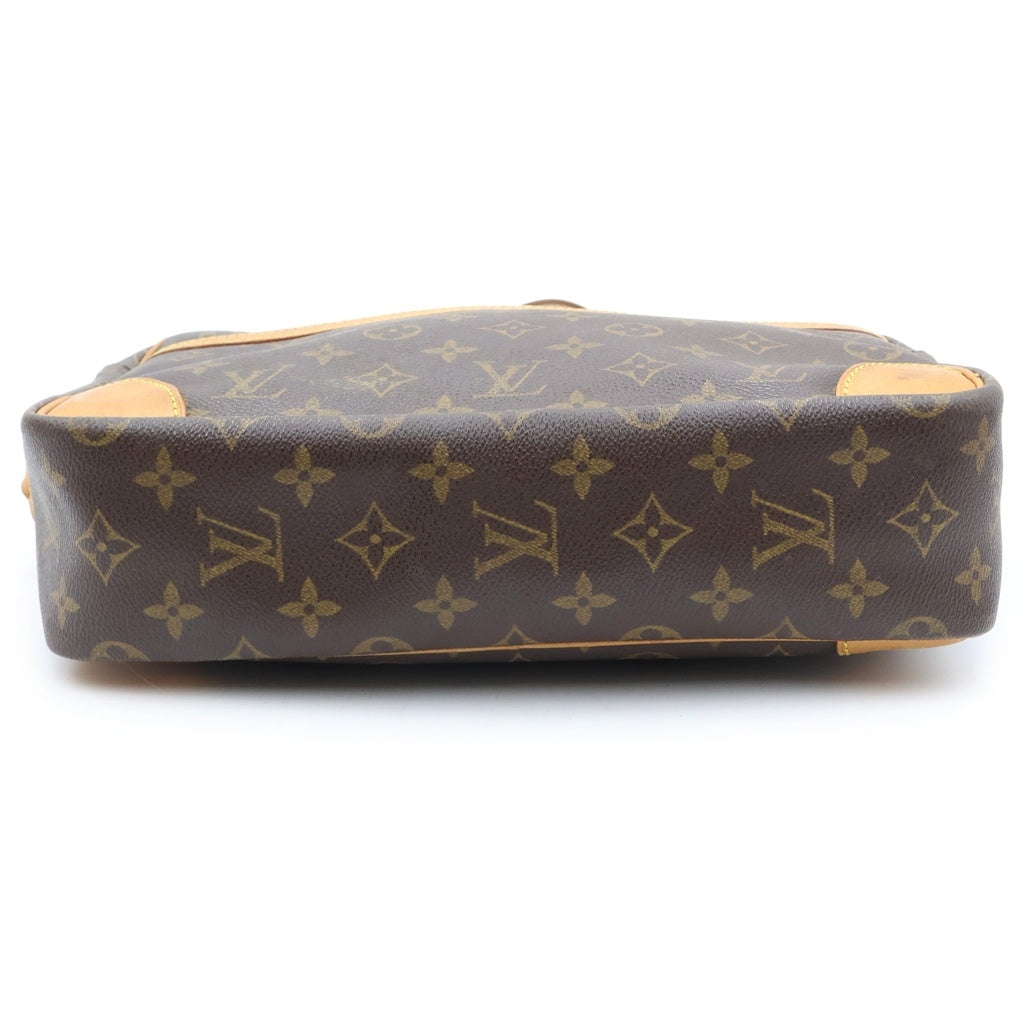 LOUIS VUITTON(ルイヴィトン) モノグラム トロカデロ30 ショルダーバッグ ブラウン PVC×レザー M51272 ゴールド金具