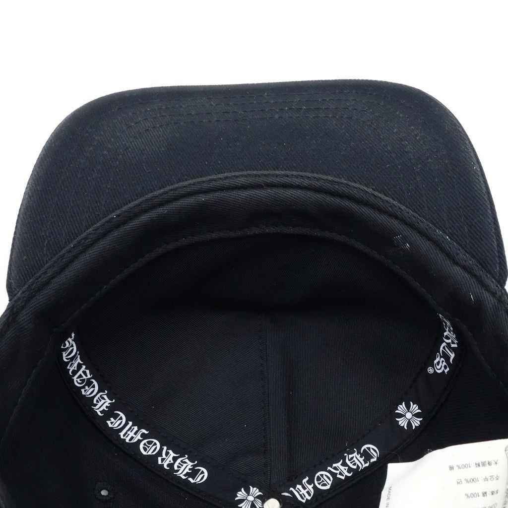 CHROME HEARTS(クロムハーツ) Vertical Logo Hat CH バーティカルロゴ ベースボールキャップ 帽子 ブラック