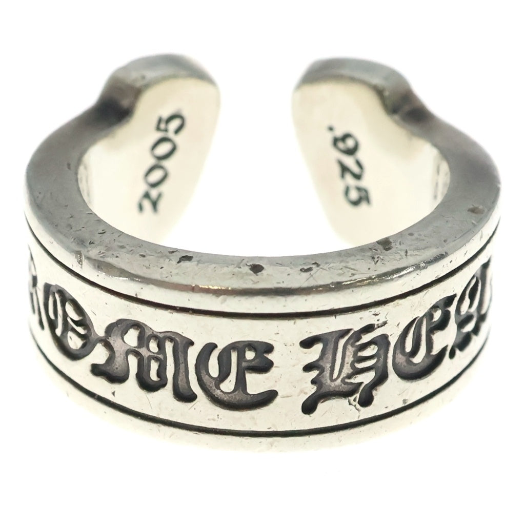 CHROME HEARTS(クロムハーツ) LG SCROLL LABEL ラージスクロールラベル リング シルバー925 BCA383