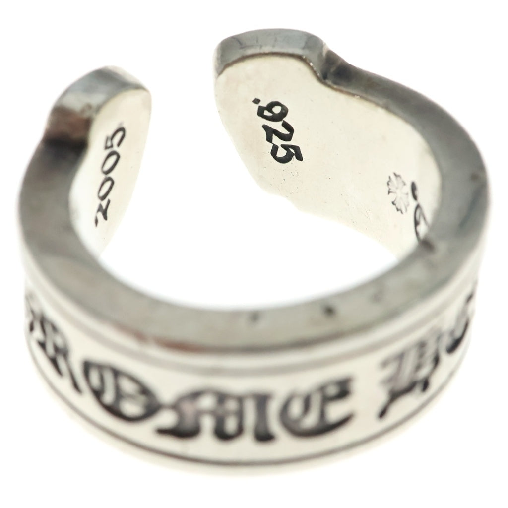 CHROME HEARTS(クロムハーツ) LG SCROLL LABEL ラージスクロールラベル リング シルバー925 BCA383