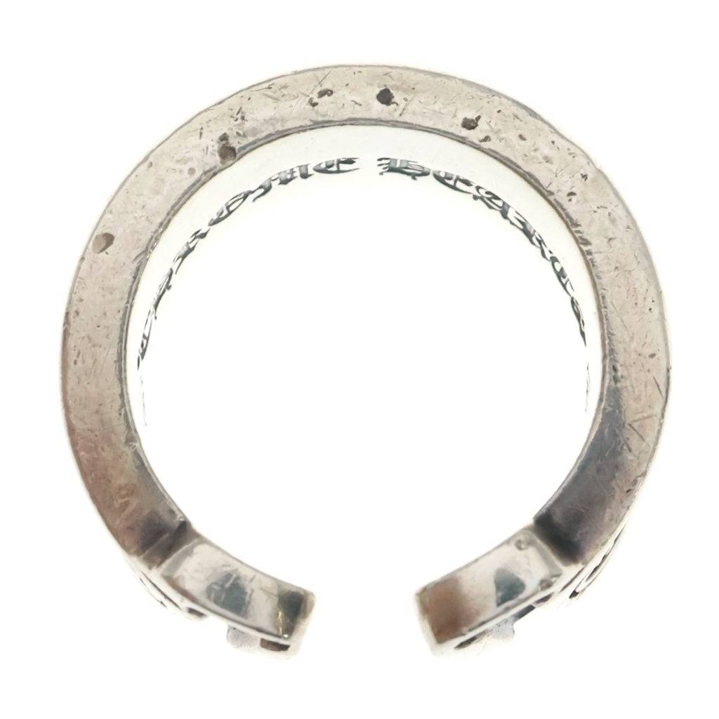 CHROME HEARTS(クロムハーツ) LG SCROLL LABEL ラージスクロールラベル リング シルバー925 BCA383