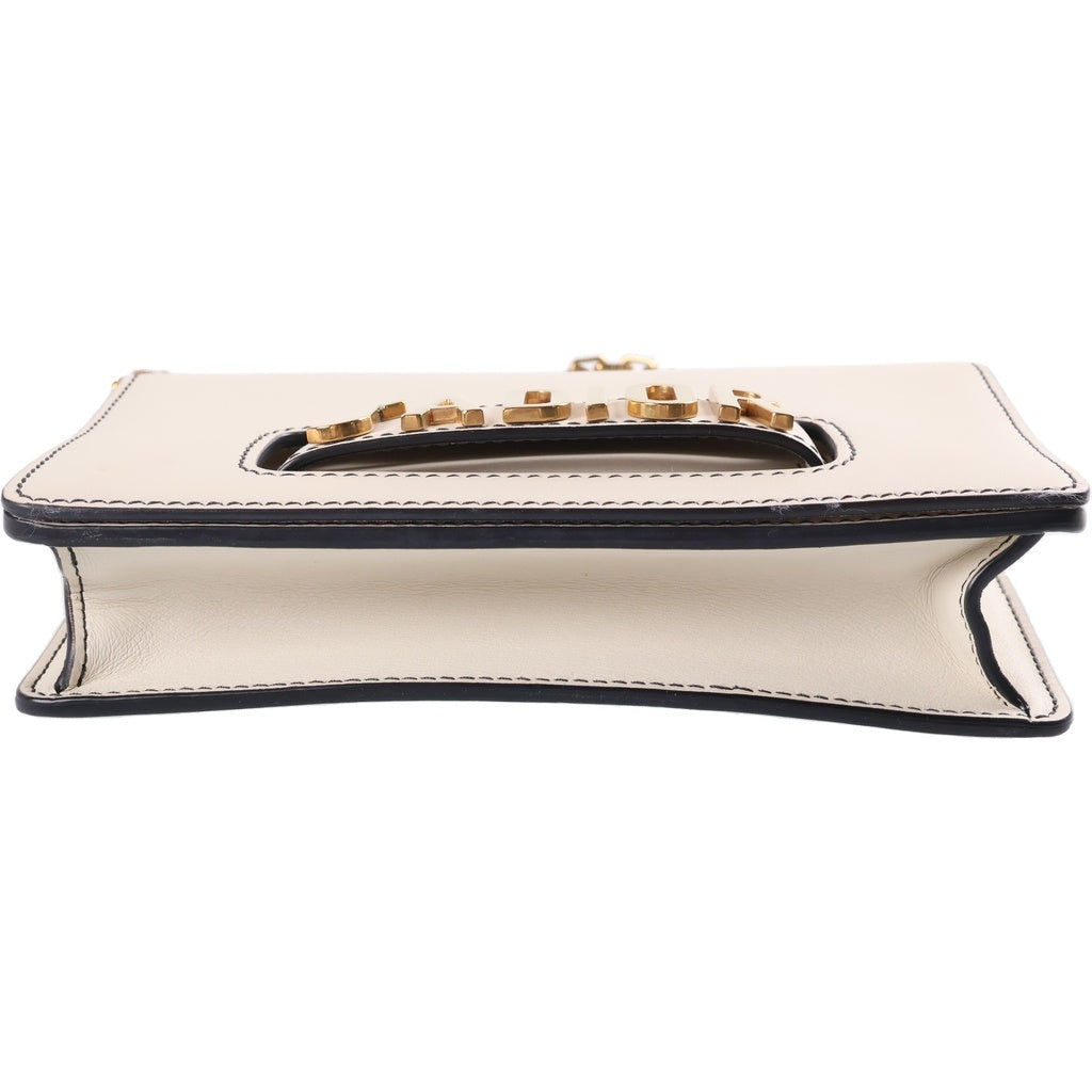 Christian Dior(クリスチャンディオール) J'ADIOR チェーンフラップバッグ ショルダーバッグ アイボリー レザー ゴールド金具 M9000CVWU レディース
