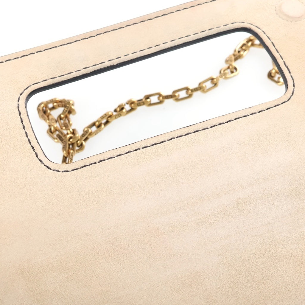 Christian Dior(クリスチャンディオール) J'ADIOR チェーンフラップバッグ ショルダーバッグ アイボリー レザー ゴールド金具 M9000CVWU レディース