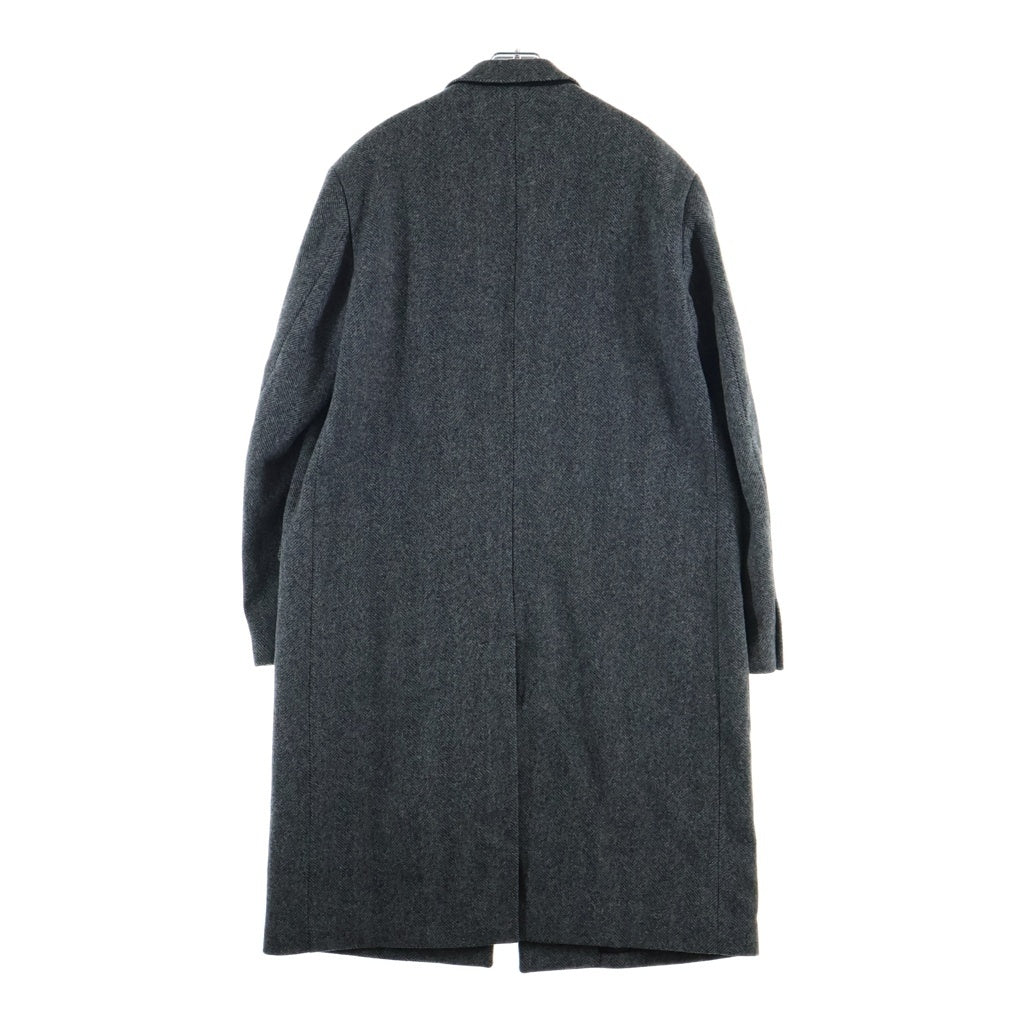 VALENTINO(ヴァレンティノ) 20AW Outerwear Jacket アウターウェアージャケット テクニカルウール ヘリンボーン コート グレー UV0CAD656Q7