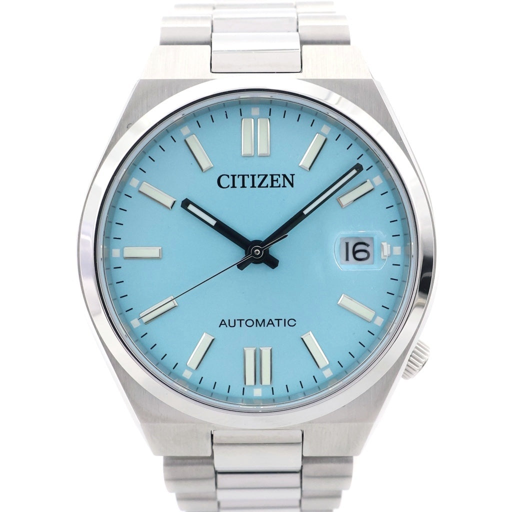 CITIZEN(シチズン) シチズンコレクション TSUYOSA メカニカル アイスブルー文字盤 ステンレス 自動巻き 腕時計 シルバー/ライトブルー NJ0200-50L レディース