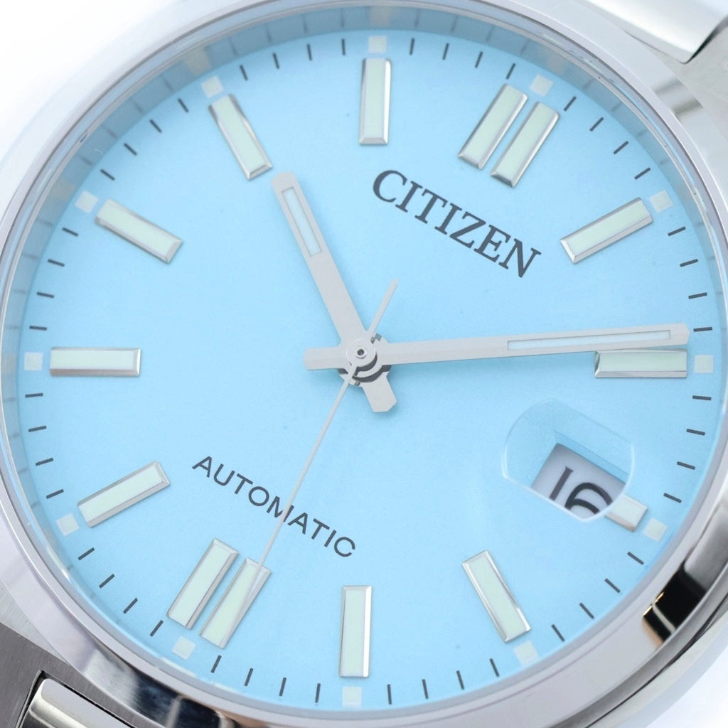 CITIZEN(シチズン) シチズンコレクション TSUYOSA メカニカル アイスブルー文字盤 ステンレス 自動巻き 腕時計 シルバー/ライトブルー NJ0200-50L レディース