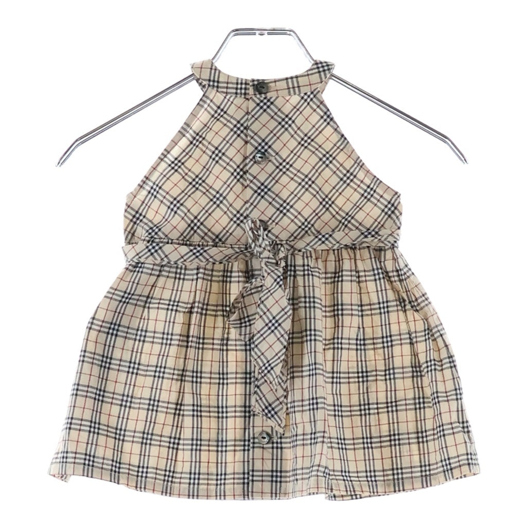 BURBERRY(バーバリー) キッズ ノバチェック ワンピース ベージュ BM586-320 レディース