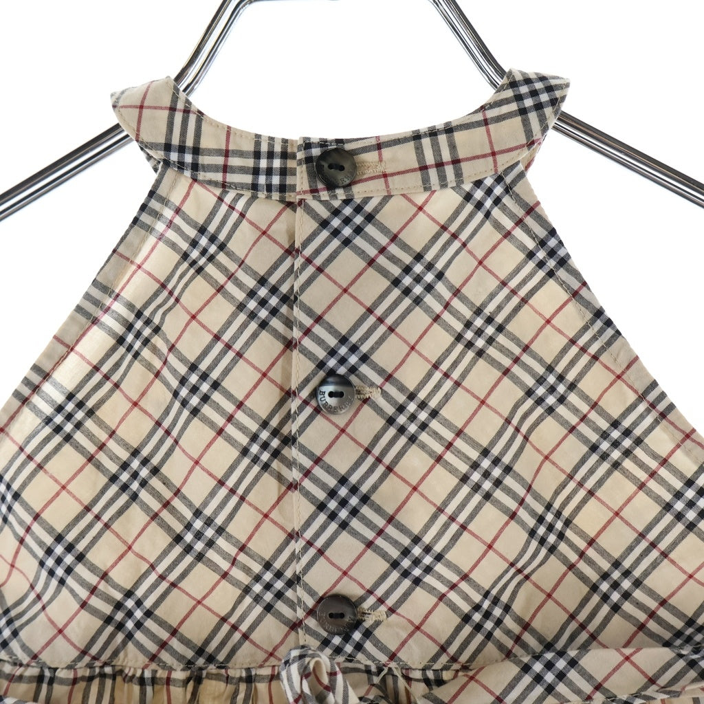 BURBERRY(バーバリー) キッズ ノバチェック ワンピース ベージュ BM586-320 レディース