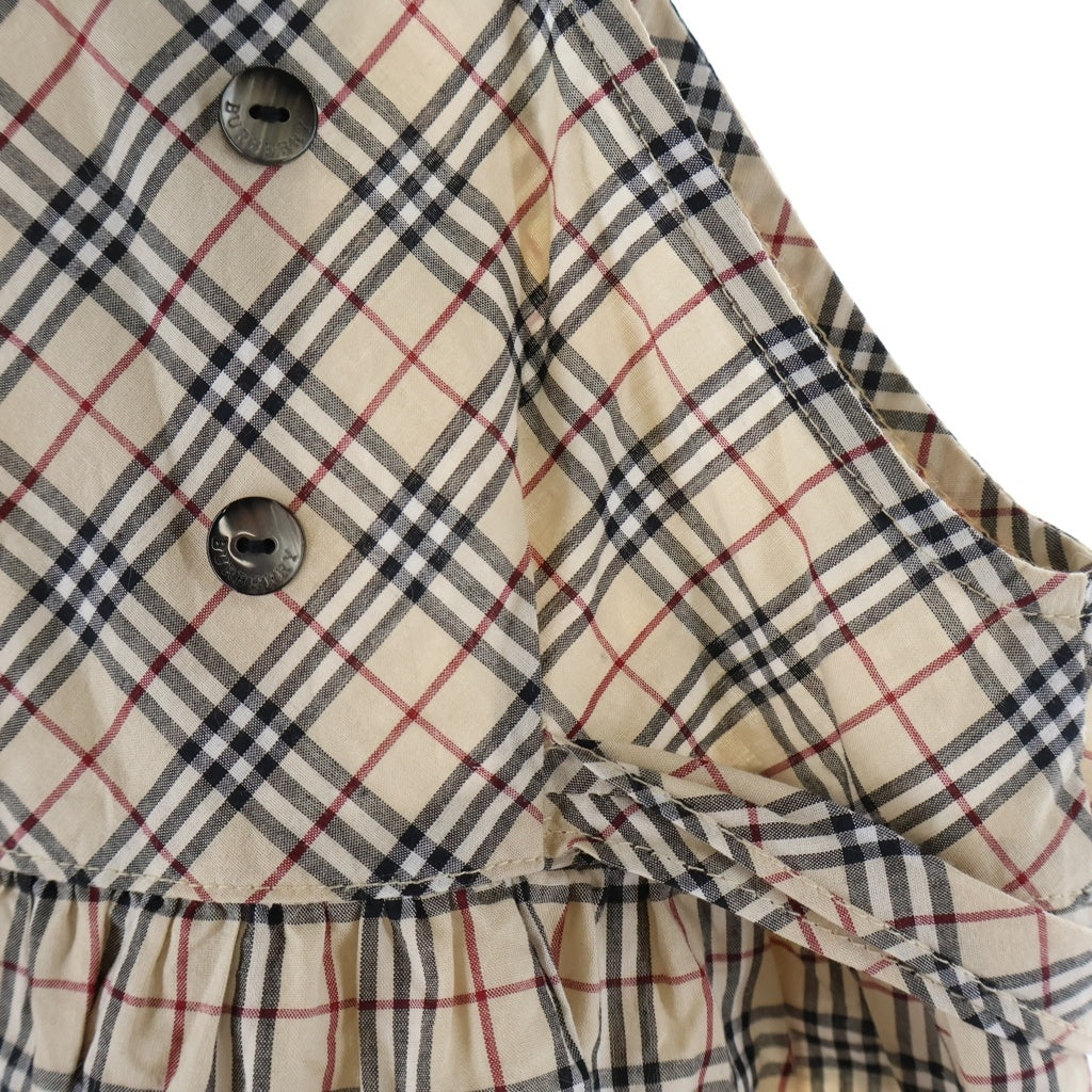 BURBERRY(バーバリー) キッズ ノバチェック ワンピース ベージュ BM586-320 レディース