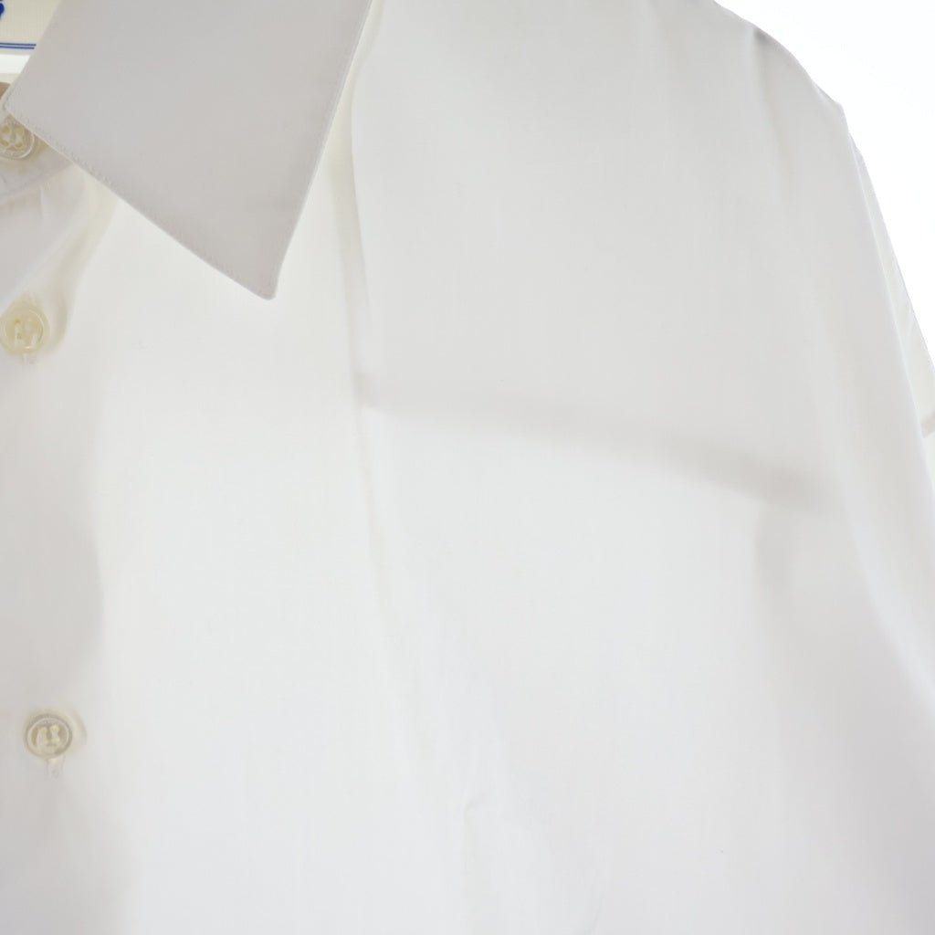OFF-WHITE(オフホワイト) 21AW ミニロゴ コットンブロード シャツ ホワイト #XL OMGA194F21FAB004