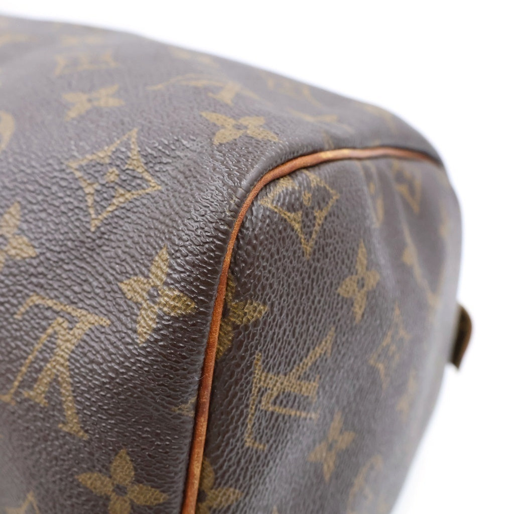 LOUIS VUITTON(ルイヴィトン) スピーディ30 ボストンバック ハンドバック PVC レザー ブラウン M41526 レディース