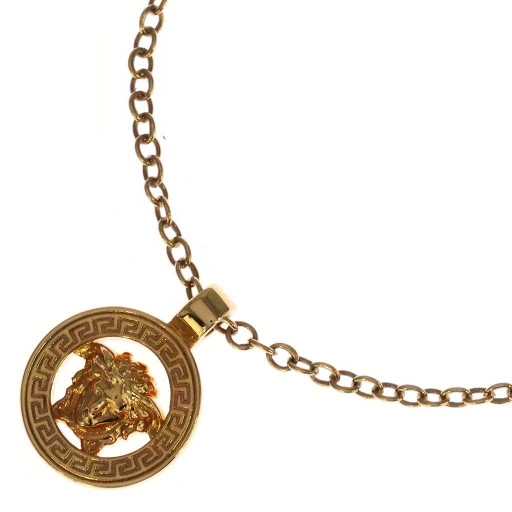 VERSACE(ヴェルサーチ) メドゥーサ ネックレス ペンダント チェーン ゴールド GP レディース