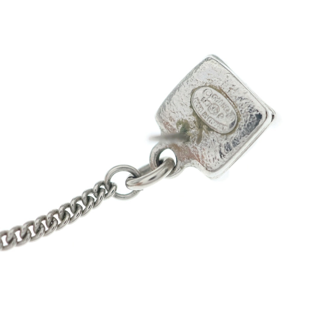 CHANEL(シャネル) ココマーク ピアス ラインストーン ドロップ フェイクパール シルバー 05P レディース