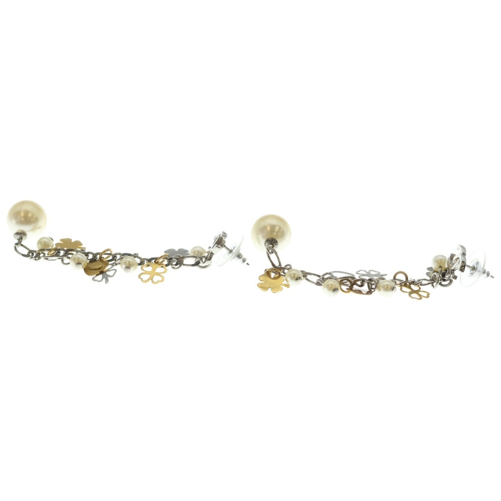 CHANEL(シャネル) ココマーク ピアス フェイクパール 07A ゴールド/シルバー レディース
