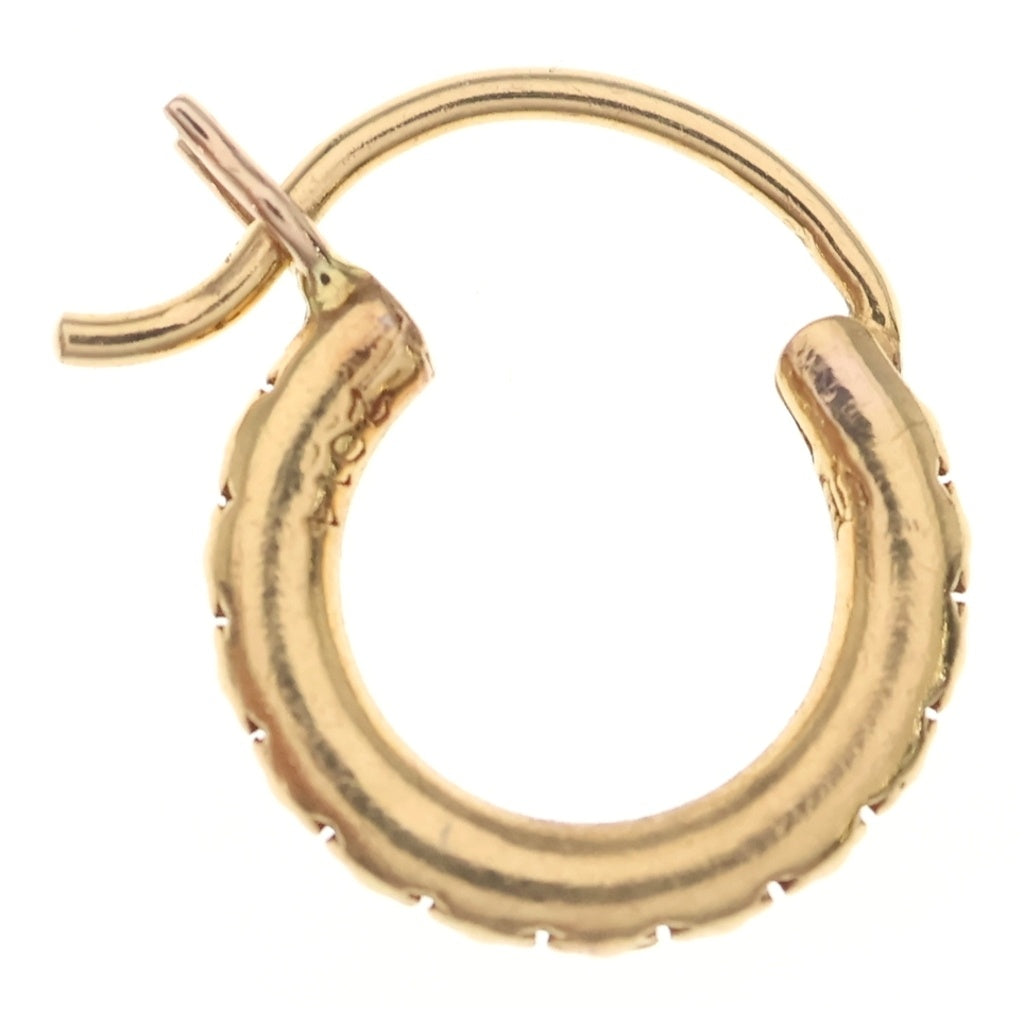 CHROME HEARTS(クロムハーツ) 22K HOOP TFL SML スモールTFLフープピアス ゴールド