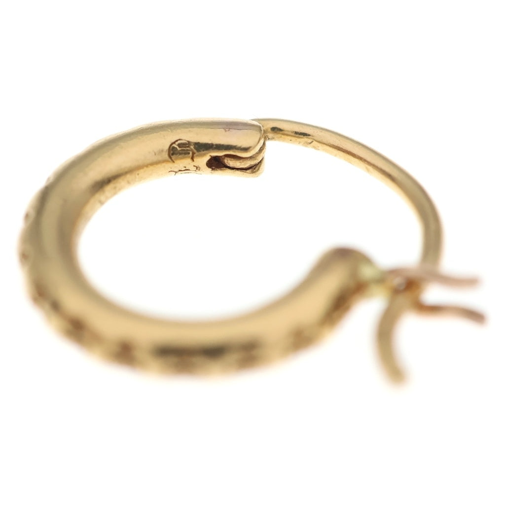 CHROME HEARTS(クロムハーツ) 22K HOOP TFL SML スモールTFLフープピアス ゴールド