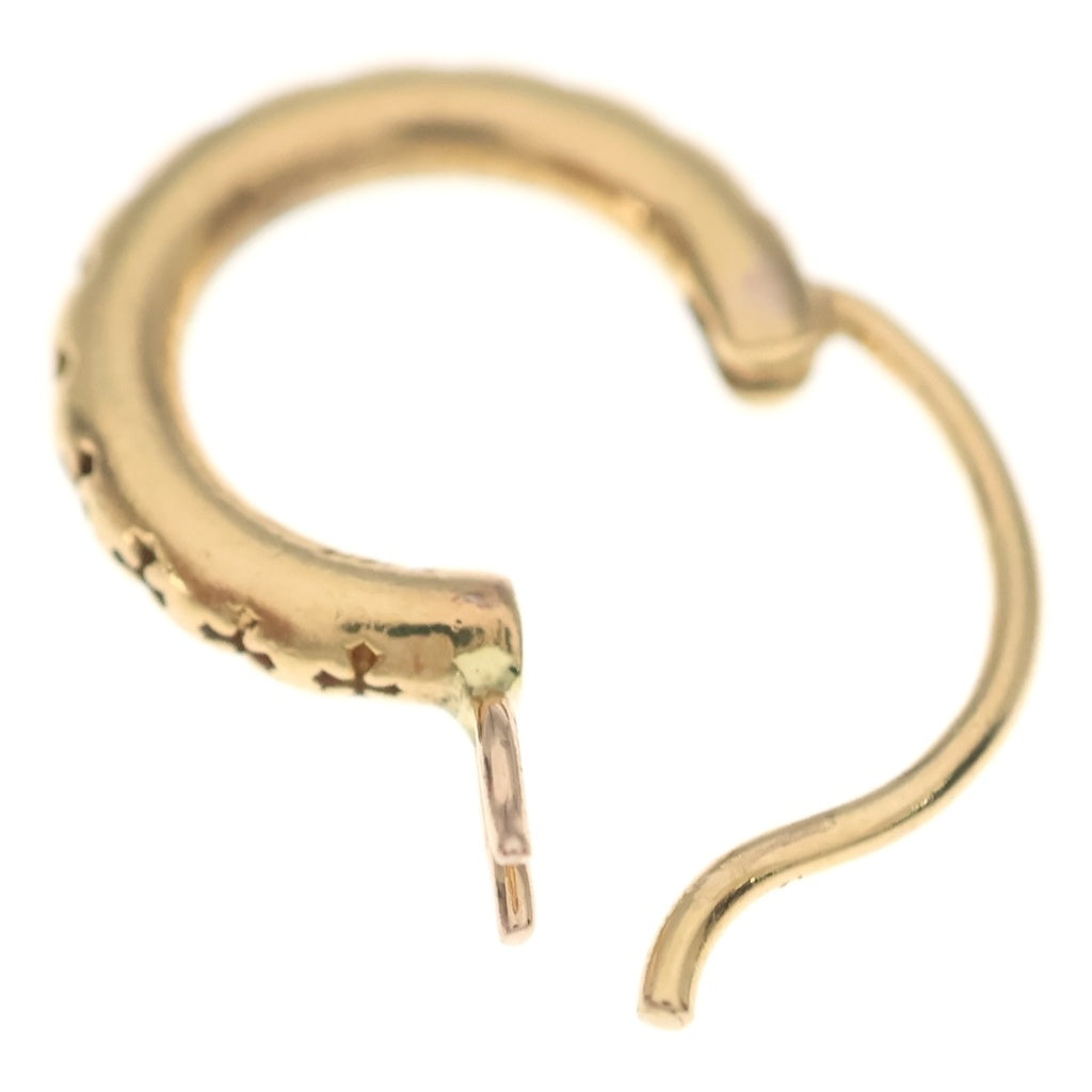 CHROME HEARTS(クロムハーツ) 22K HOOP TFL SML スモールTFLフープピアス ゴールド